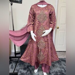 Brand new viscose 3pc dress/ party wear dress